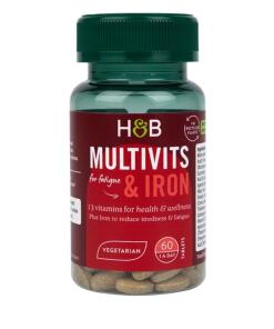 Holland & Barrett - Multivitaminer & Järn - 60 tabletter (EAN 5059604689468)