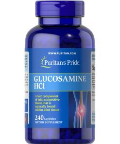 Puritan's Pride - Glukosamin HCl - 240 kapslar
