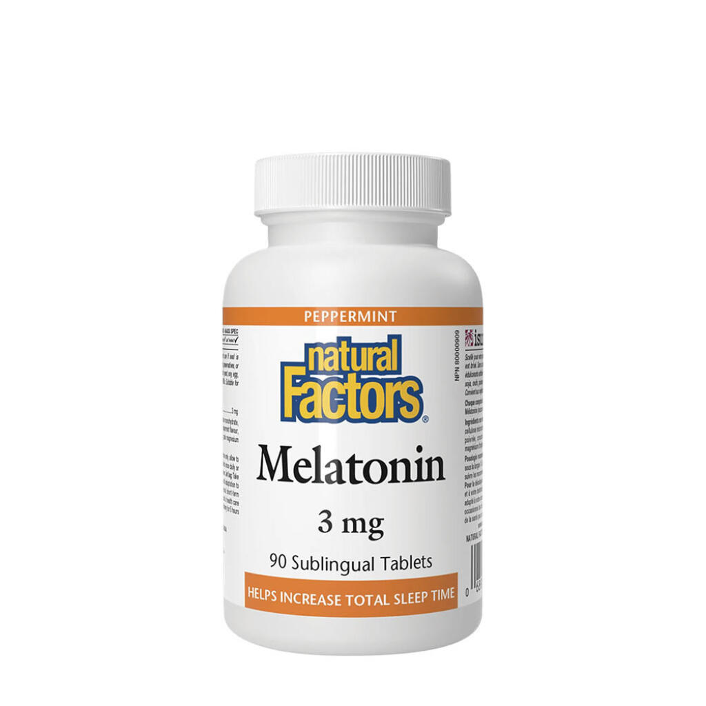 Natural Factors Melatonin 3 mg (90 Tablets