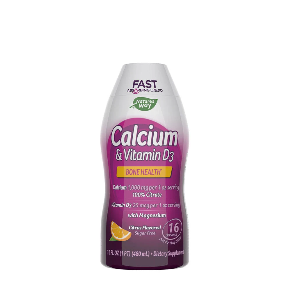 Nature&apos;s Way - Kalcium &amp; Vitamin D3 (480 ml)