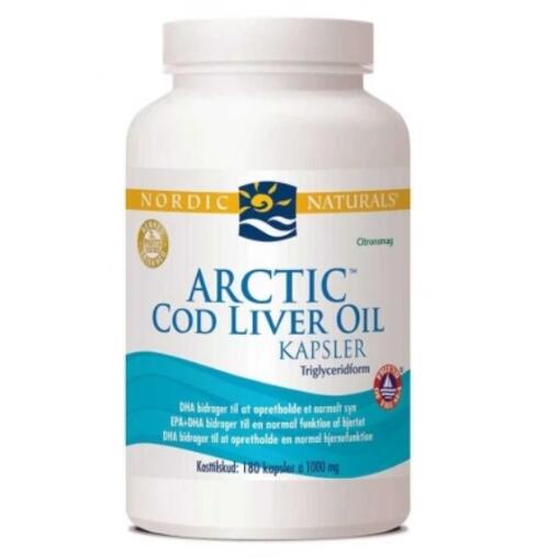 (Danish Label) Arctic Cod Liver Oil Caps