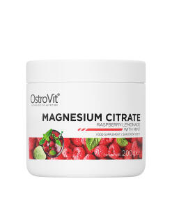Ostrovit Magnesium Citrate - raspberry lemonade with mint (200 g)
