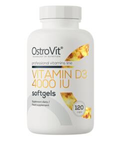 Vitamin D3 4000 - 120 softgels