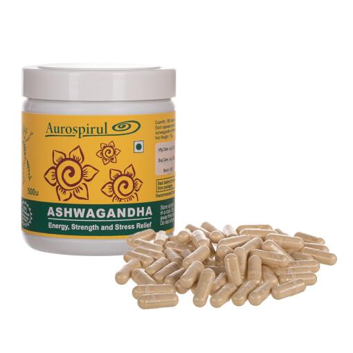 AUROSPIRUL Ashvagandha (500 caps)