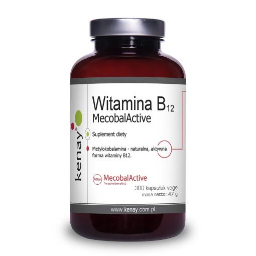 KENAY Vitamin B12 (methylcobalamin) MecobalActive (300 caps)