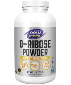 NOW FOODS D-Ribose (454 g / 1 lb.)