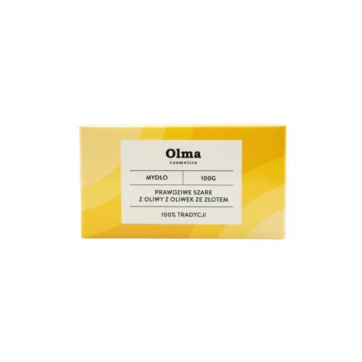 OLMA COSMETICS True Gray Olive Oil Soap with Gold (100 g)