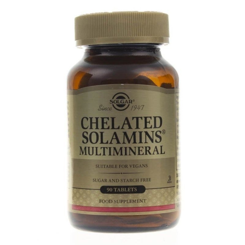 Solgar - Chelerade Solamins Multimineraler, 90 tabletter