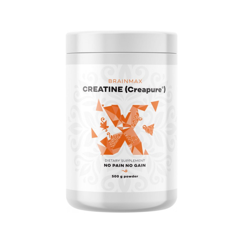 BrainMax - Kreatinmonohydrat Creapure®, pulver, storlek