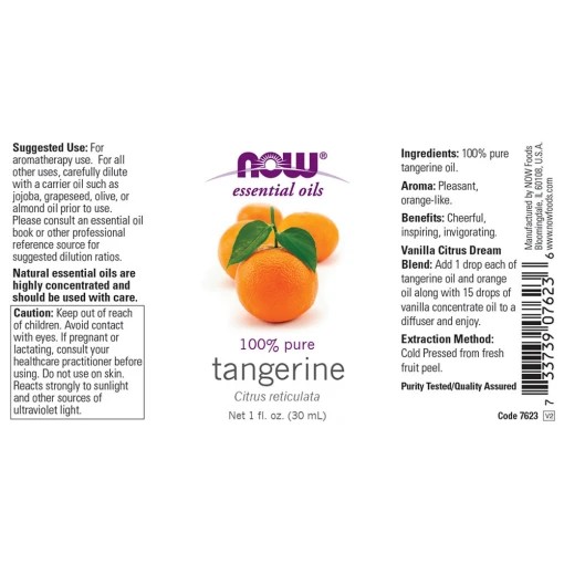 Tangerine Oil - 30 ml.