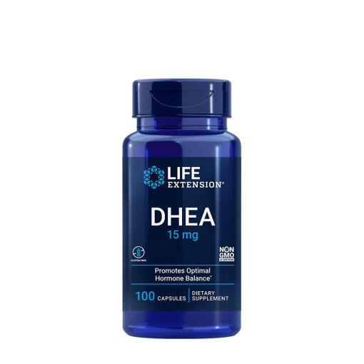 Life Extension - DHEA 15 mg (100 Capsules)