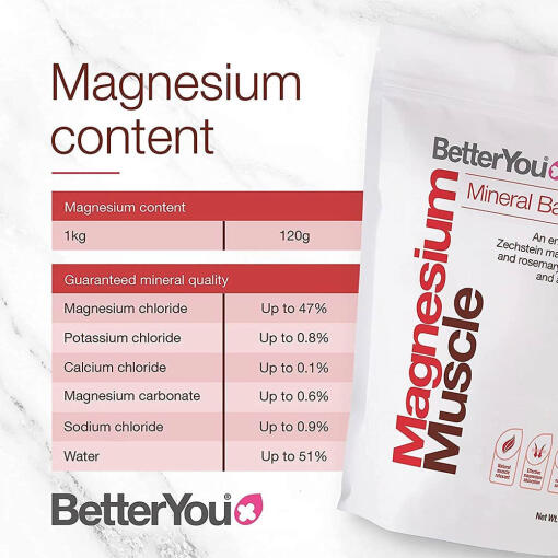 Magnesiumflingor för muskelavslappning - 1000g - Bild 2