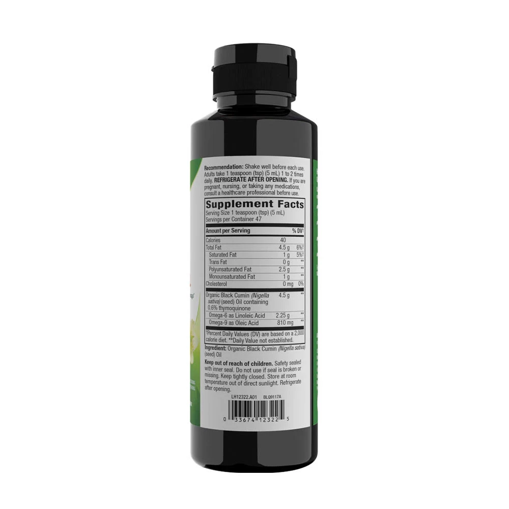 Nature's Way - Svartkumminolja, 235 ml - Bild 2
