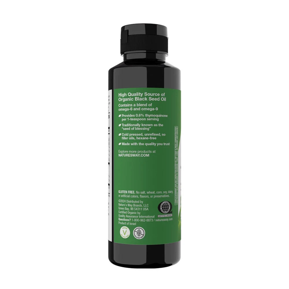 Nature's Way - Svartkumminolja, 235 ml - Bild 3