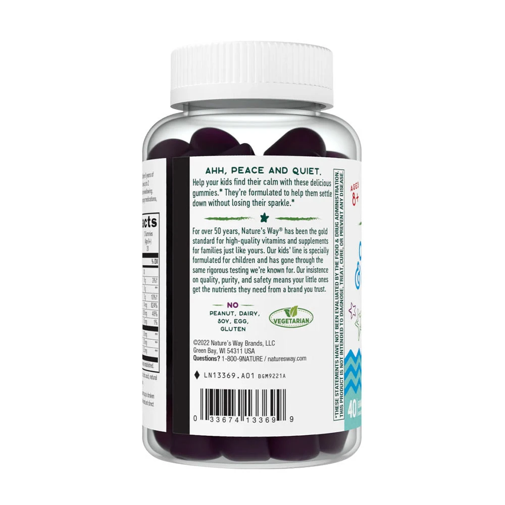 Natures Way - Natures Way Kids Cool, Calm & Collected (40 Gummies) - Bild 3