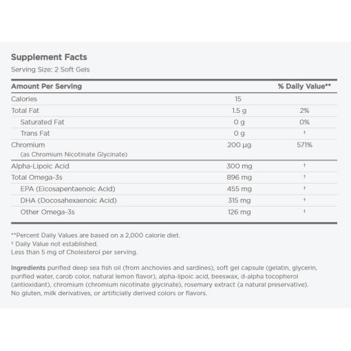 896mg - 60 softgels