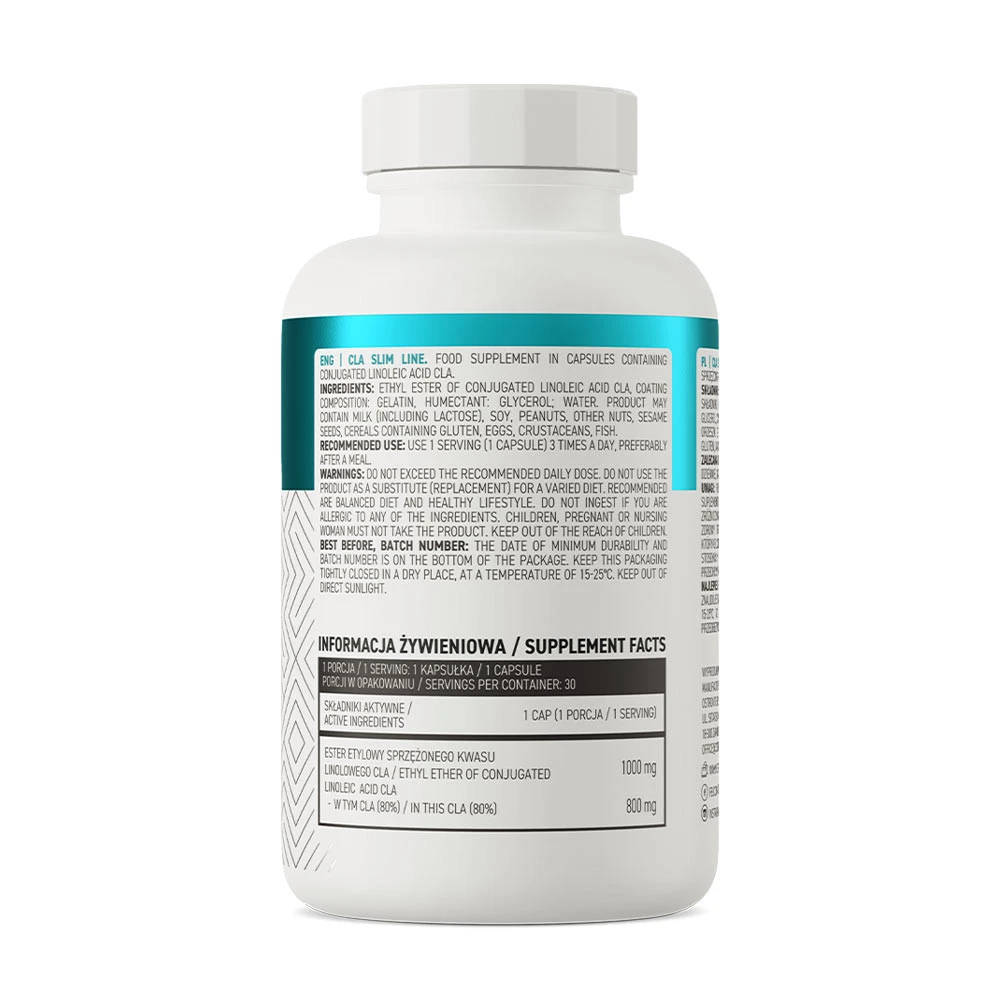 OstroVit - CLA Slim Line, 30 kapslar - Bild 2