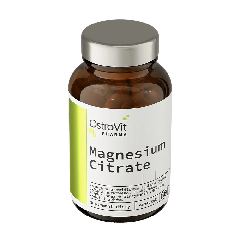 OstroVit - Pharma Magnesium Citrate, 60 kapslar - Bild 3