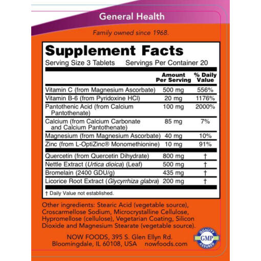 Allergy - 60 tablets