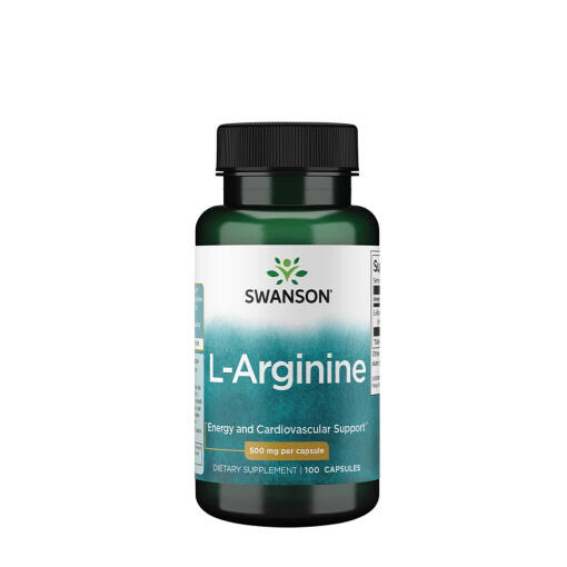 SWANSON L-arginina 500mg 100kaps