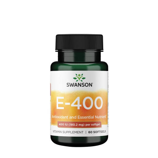 SWANSON Witamina E 400IU 60kaps
