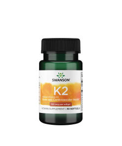 SWANSON Witamina K2 naturalna 100mcg30 kaps