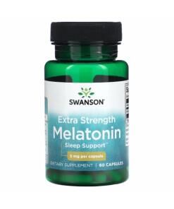 Swanson - Melatonin, 5 mg, 60 kapslar