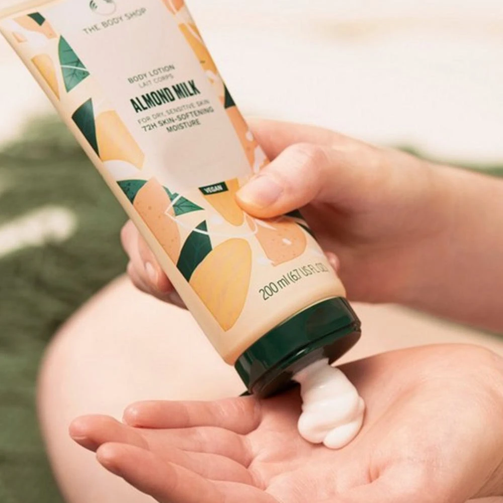 The Body Shop - Mandelmjölkskroppslotion, 200 ml - Bild 3