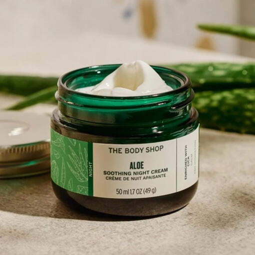 The Body Shop - Aloe Vera Nattkräm, 50 ml - Bild 3