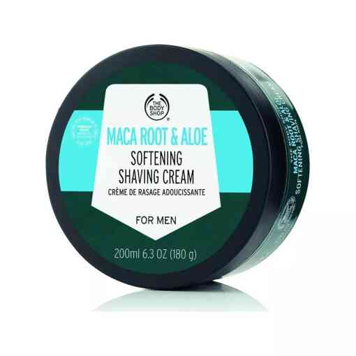 The Body Shop - Rakkräm med Macarot & Aloe för Män, 200 ml