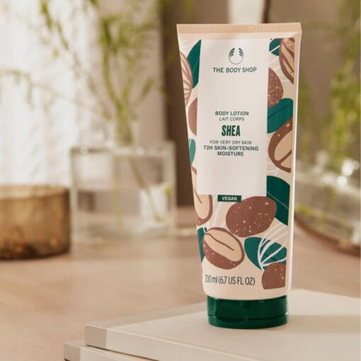 The Body Shop - Shea Vegansk Kroppslotion, 200 ml - Bild 3