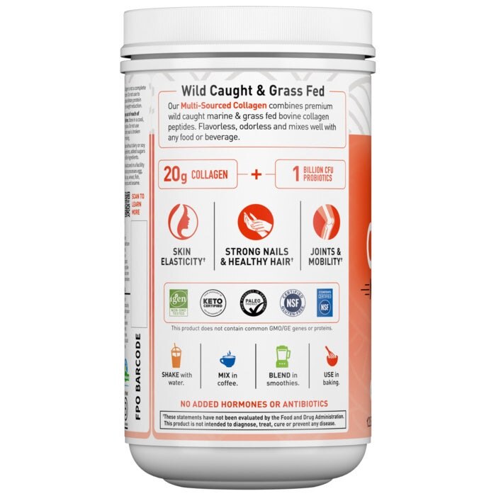 Garden of Life - Multi-Källa Kollagen från Vildfångat och Gräsbetat, 270g - Bild 3