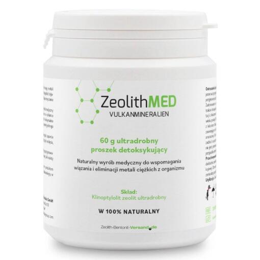 ZEOLITHMED Ultrafine Micronised Medical Zeolite (60 g)