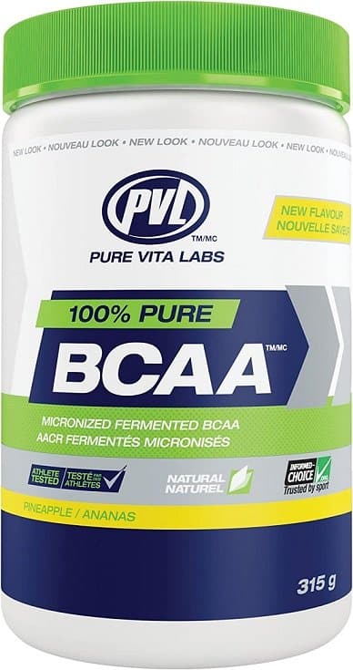 PVL Essentials - 100% Ren BCAA, Ananas, 315 g | Aminosyror och BCAAHälsokostBCAA och EAAFitness och träning | Apoteka