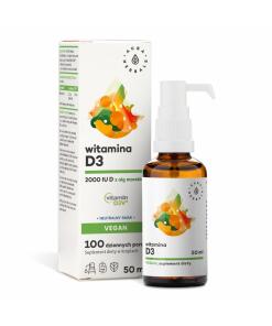 AURA HERBALS Vitamin D3 2000 IU Vegan (50 ml / 1