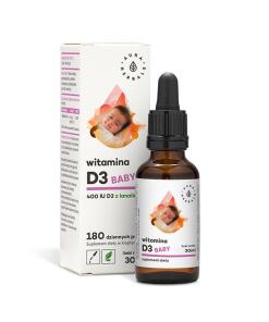AURA HERBALS Vitamin D3 400 IU Baby (30 ml / 1 fl. oz.)