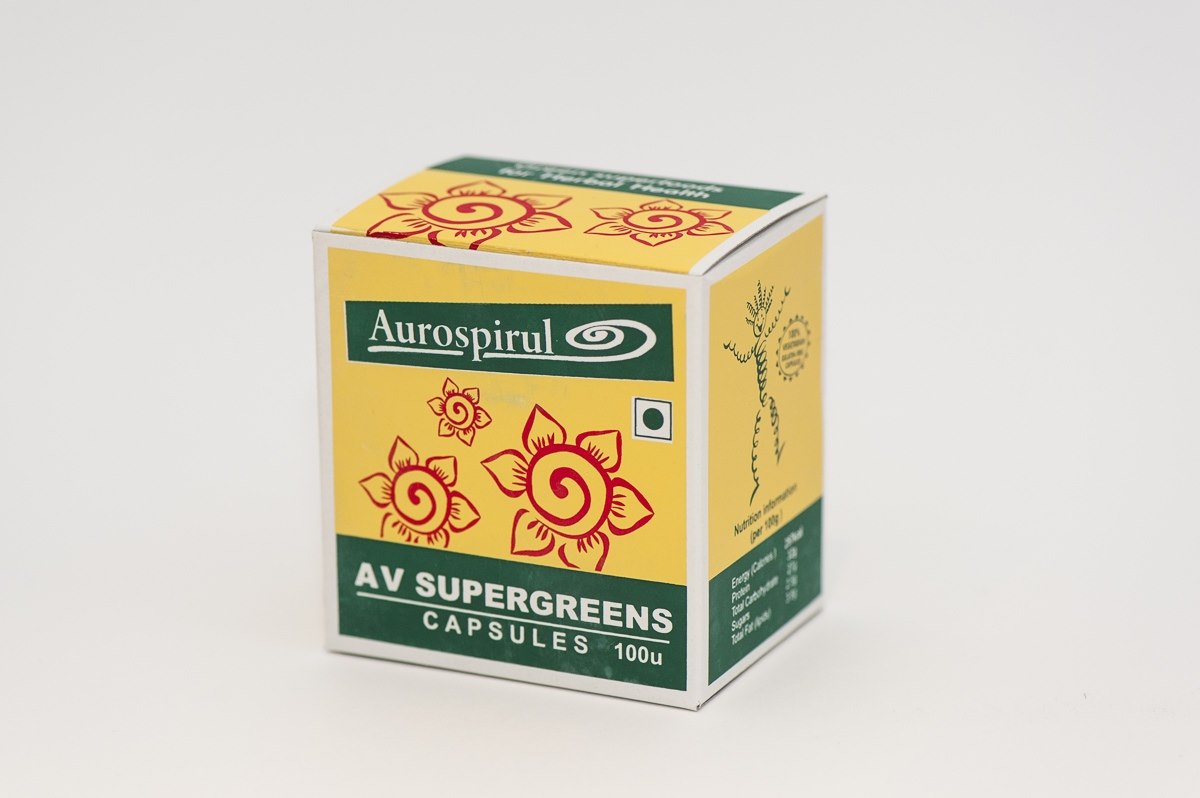 AUROSPIRUL AV Supergreens (100 caps)