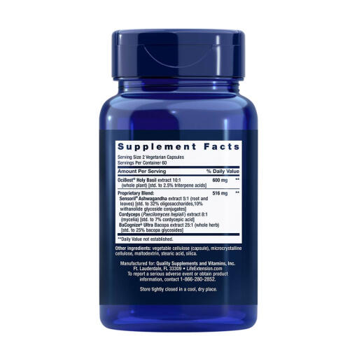 Life Extension - Adrenal Energy Formula, 120 kapslar - Bild 2