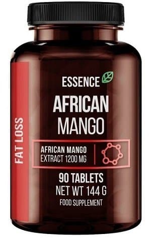 Essence Nutrition - Afrikansk Mango, 1200 mg, 90 tabletter | HälsokostStimulantfri fettförbränning | Apoteka