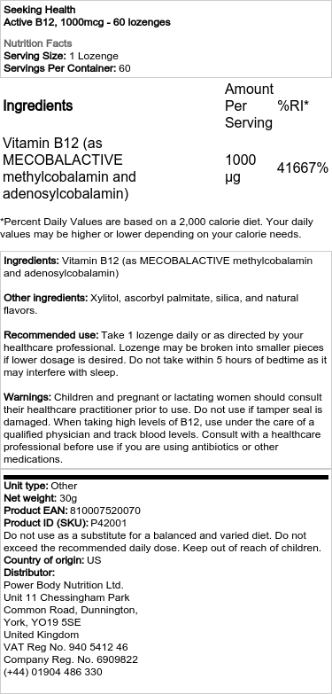 5000 mcg - 60 pastiller