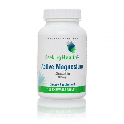 Seeking Health - Aktivt Magnesium, 100 mg (Körsbär) - 100 tuggtabletter | Vitaminer och mineralerVeganska produkterVissa mineralerHälsa och välbefinnandeHälsokostMagnesium | Apoteka
