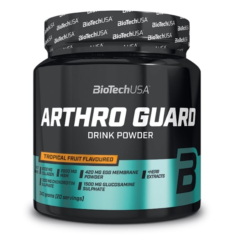 BioTechUSA - Arthro Guard Dryckespulver, Tropisk Frukt - 340g | Vitaminer och mineralerHälsa och välbefinnandeStöd för lederna | Apoteka