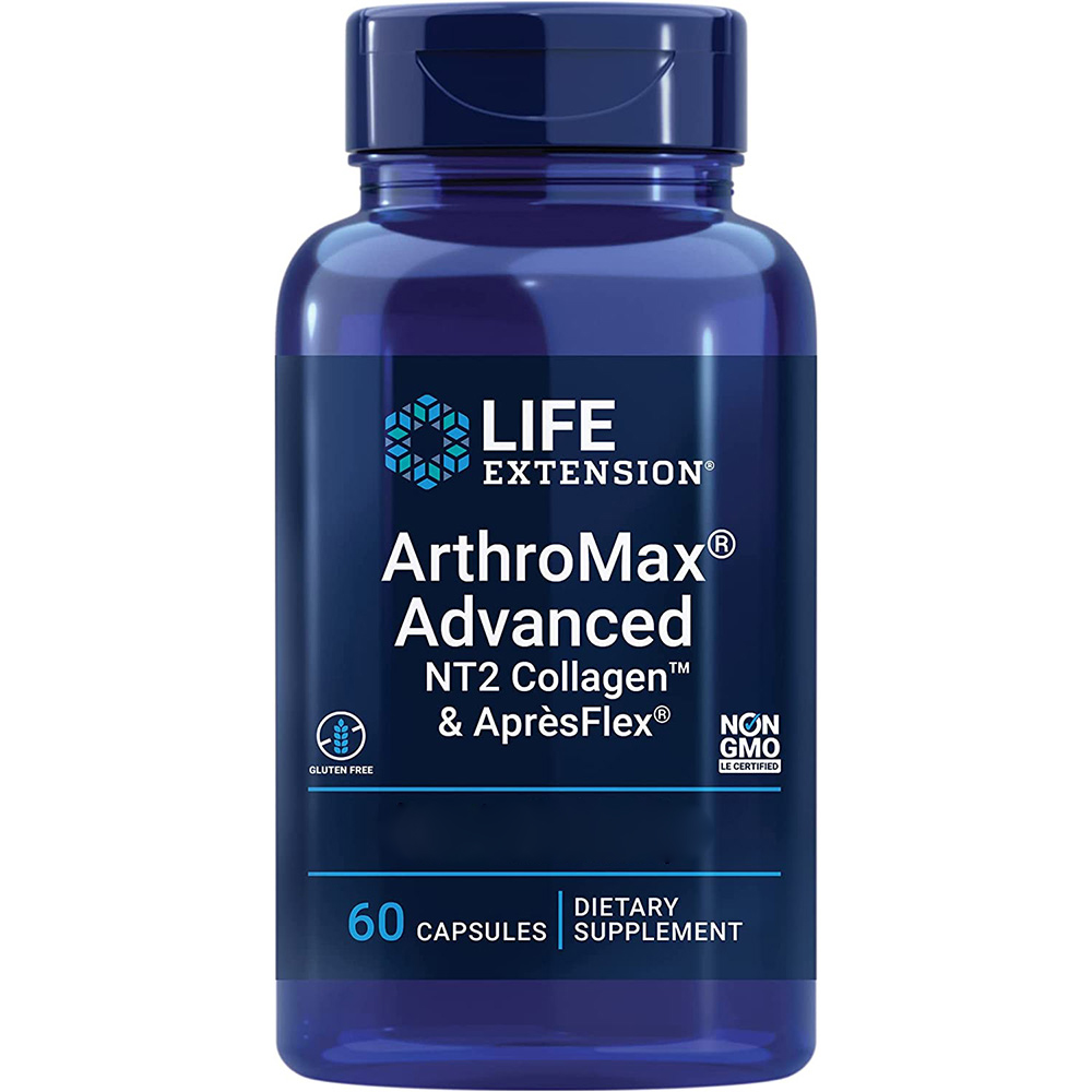 Life Extension - ArthroMax Advanced med NT2 Collagen & ApresFlex, 60 kapslar - Bild 4