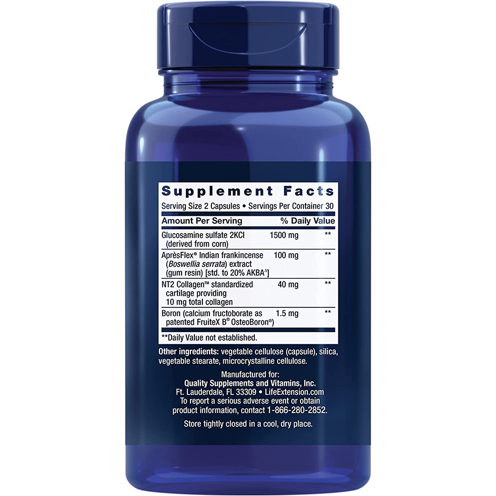 Life Extension - ArthroMax Advanced med NT2 Collagen & ApresFlex, 60 kapslar - Bild 5