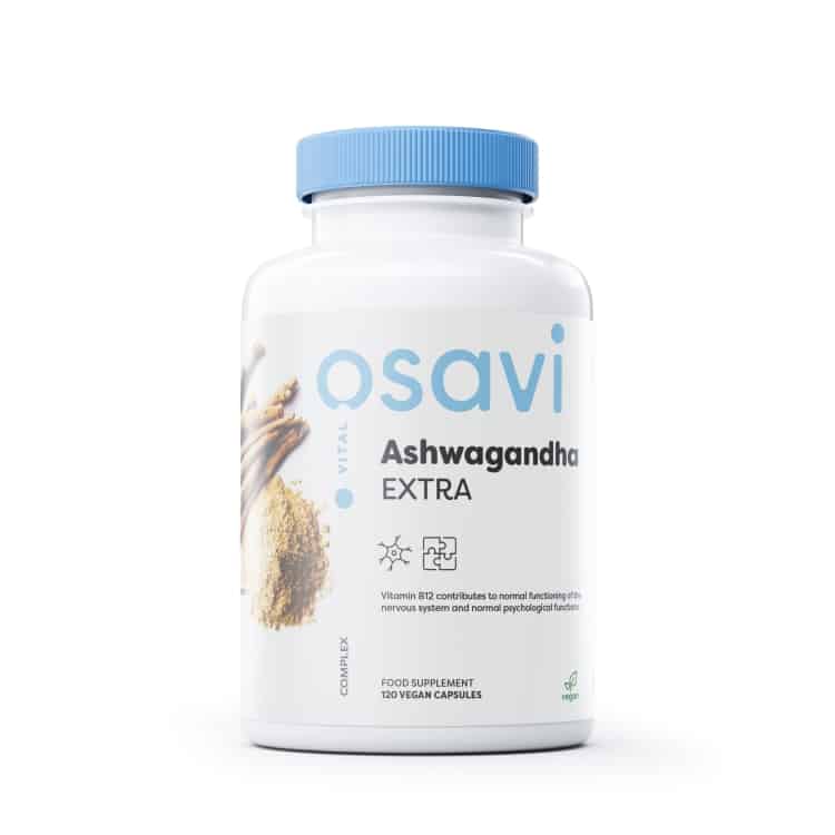 Osavi - Ashwagandha Extra, 450 mg - 120 vegankapslar | Vitaminer och mineralerVeganska produkterHälsa och välbefinnandeHälsokostAshwagandha | Apoteka