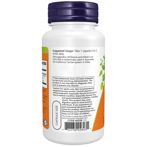 NOW - Ashwagandhaextrakt, 450 mg - Bild 5