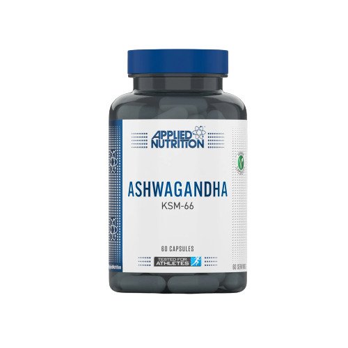 Applied Nutrition - Ashwagandha KSM-66, 60 kapslar | Vitaminer och mineralerVeganska produkterHälsa och välbefinnandeHälsokostVitalitet | Apoteka