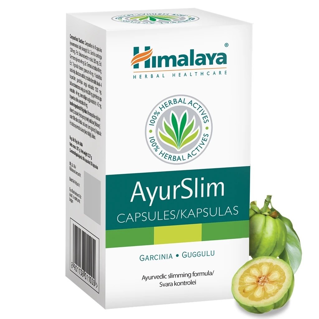 Himalaya - AyurSlim, 60 kapslar | Vitaminer och mineralerViktkontrollHälsokostFitness och träning | Apoteka