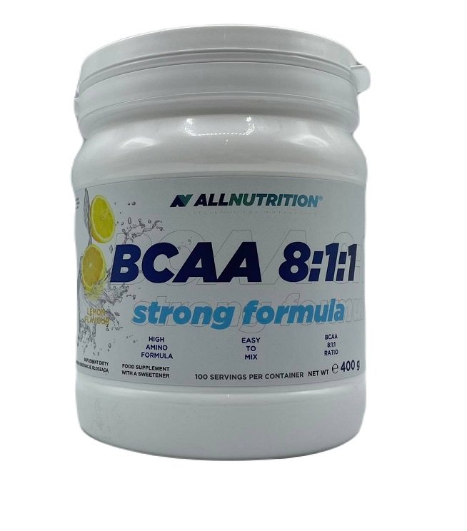Allnutrition - BCAA 8:1:1 Stark Formel, Citron, 400g | Vitaminer och mineralerAminosyror och BCAAHälsokostAminosyrablandningarBCAA och EAAFitness och träning | Apoteka