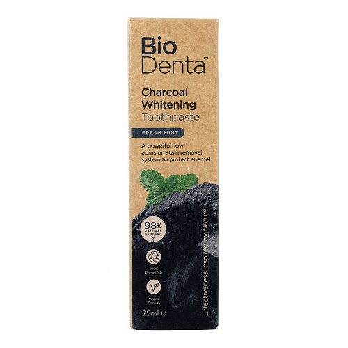 BeConfident - BioDenta Whitening Tandkräm med Aktiverat Kol, Fresh Mint, 75 ml | Hälsa och välbefinnandeTandpastaKosmetika | Apoteka